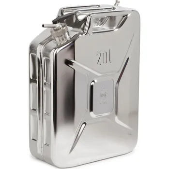 Kanystr Bezpečnostní kanystr z nerezu s dávkovacím kohoutem, objem 20 l