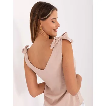 Top WN-TP-1705.69 RUE PARIS Barva: Béžová, Velikost: S