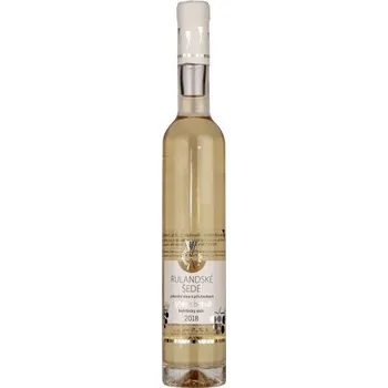 Víno Rulandské šedé, 2018, výběr z bobulí, sladké, botrytický sběr, Vajbar, 0,375l (holá lahev)