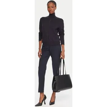 Pánský svetr BOSS Rolák C_Faghettini 50551356 Tmavomodrá Regular Fit M