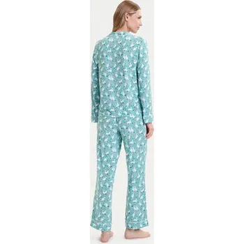 Dámské noční prádlo Kate Spade Pyžamo KSI82756 Zelená Relaxed Fit XS