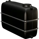 Průmyslová nádrž o objemu 1650 l, černá, pro látky s maximální hustotou 1,2