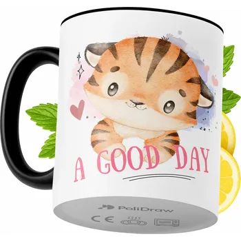 Hrnek Polidraw Hrnek Polidraw Tygří keramika 330 ml