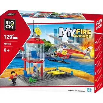 ostatní stavebnice Věž Hasiči Stavebnice 129 dílů