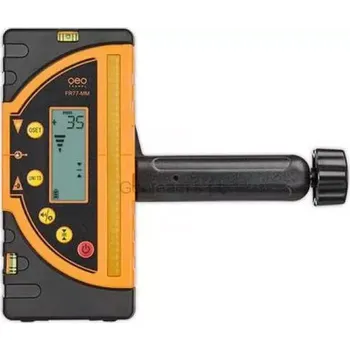 Měřící laser Kombi přijímač GeoFennel FR 77-MM pro lasery s červeným i zeleným paprskem a zobrazením výšky v mm