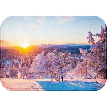 Koupelnová předložka KOUPELNOVÁ PŘEDLOŽKA PROTISKLUZOVÁ 40x60 OBDÉLNÍKOVÁ RYCHLESCHNOUCÍ STYLOVÁ ROHOŽKA