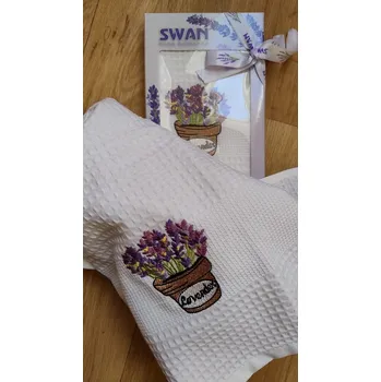 Utěrka Dárkové balení utěrky SWAN Lavender - 1 ks