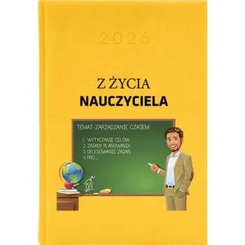 Kalendář Knižkový kalendář 2026 A5 žlutý