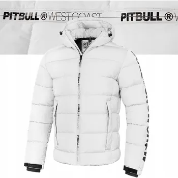 Pitbull pánská prošívaná bunda s kapucí Airway 4, velikost 3XL