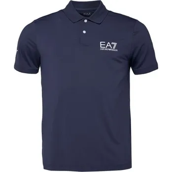 Pánské polotričko EA7 MULTI-SPORT VENTUS7 3XL Tmavě modrá, Bílá
