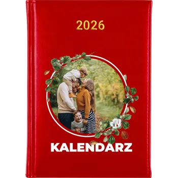 Kalendář Knižní kalendář 2026 A5 červený