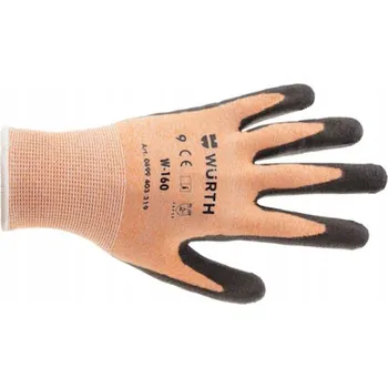 Pracovní rukavice Rukavice Wurth W-160 WURTH Úroveň B, velikost 9 - L, 1 pár