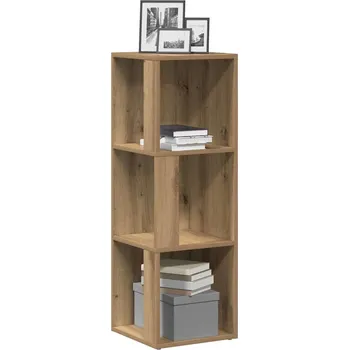 Policová skříň vidaXL Rohová skříňka 33 x 33 x 100 cm dřevotříska [809029] Barva: dub artisan
