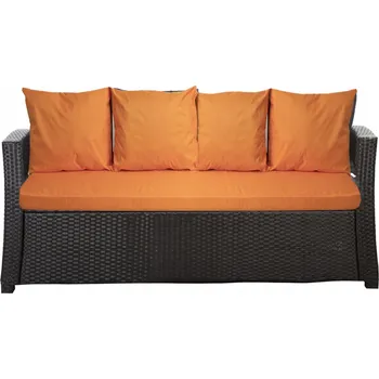 Polštář POLŠTÁŘE NA ZAHRADNÍ RATANOVÝ NÁBYTEK A POHOVKU TECHNORATTAN 170x60x50 cm