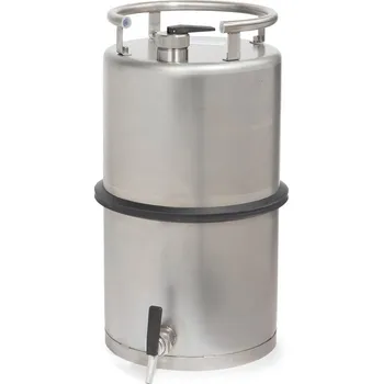 Kanystr Bezpečnostní nádoba z nerezu, s čepovacím kohoutem, objem 25 l