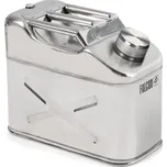 Bezpečnostní kanystr FALCON z nerezové oceli, s přepravním schválením, těsnění EPDM, 10 litrů