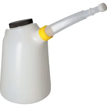 Olejnička Odměrka na kapaliny se šroubovacím ochranným víkem, objem 6 litrů