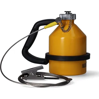 Kanystr FALCON bezpečnostní konev z oceli, lakovaná, se šroubovacím víkem, 1 litr, se zemnicí přípojkou