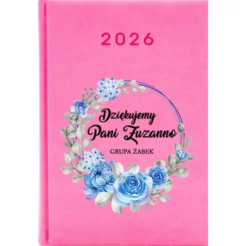 Kalendář Knižkový kalendář 2026 A5 růžový