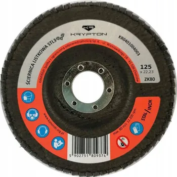 Brusný kotouč LAMELOVÝ KOTOUČ ZK40 P40 125mm KRYPTON