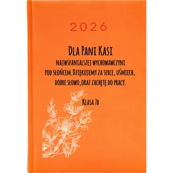 Kalendář Knižkový kalendář 2026 A5 oranžový