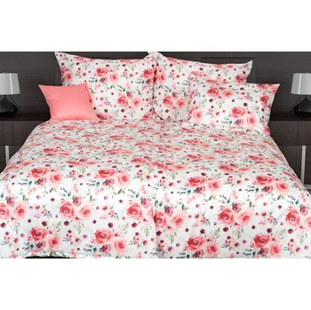 Povlečení Povlečení s růžičkami Abby 140x200 cm