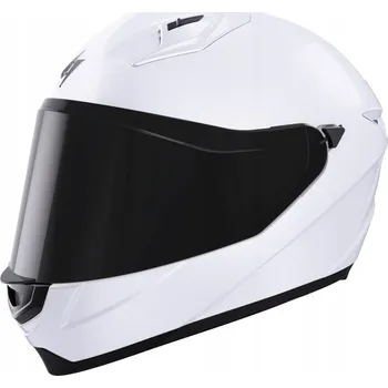 Helma na motorku Motocyklová Přilba dětská STORMER STRIKE KID SOLID WHITE BÍLÁ LESKLÁ YL