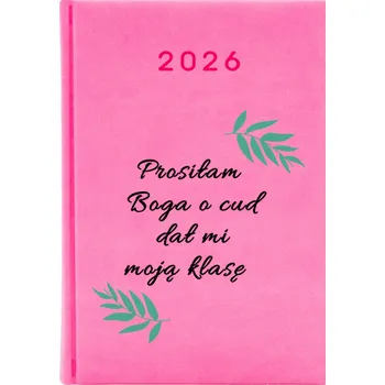 Kalendář Knižkový kalendář 2026 A5 růžový