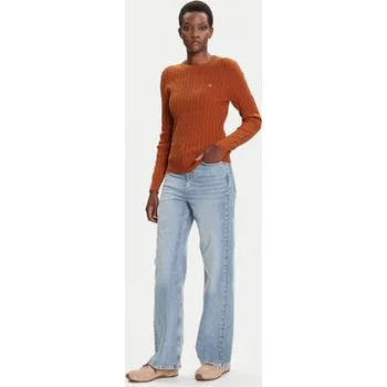 Pánský svetr Gant Svetr 4800100 Hnědá Slim Fit XL