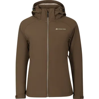 Dámská softshellová bunda ALPINE PRO - HOORA DÁMSKÁ SOFTSHELLOVÁ BUNDA S MEMBRÁNOU