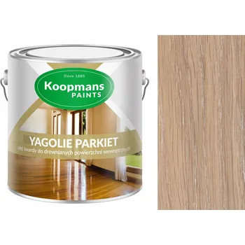 Olej na dřevo Koopmans Yagolie Parkiet olej na dřevo a nábytek 2,5 l bílý