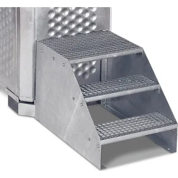 nádrž Obslužná podesta, zinkované provedení, pro sběrnou nádrž s objemem 1300 až 2400 litrů