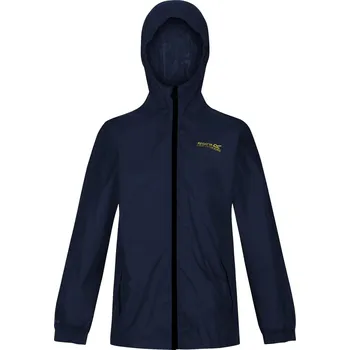 Pánská bunda REGATTA Dětská voděodolná bunda Pack it 10 LET MODRÁ|ŽLUTÁ