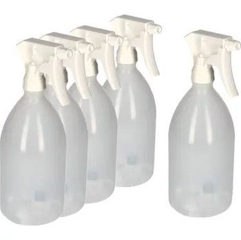 Krycí sklíčko k mikroskopu Rozprašovače z LDPE, s pumpičkou, 1000 ml, 5 kusů