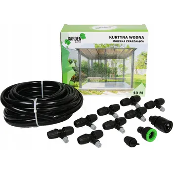 Zavlažovač Mlhová sprcha vodní clona 10 M rozprašovač