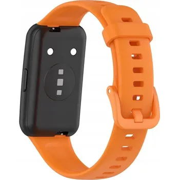 Příslušenství k chytrým hodinkám Silikonový Řemínek / ORANŽOVÝ / Huawei Band 7