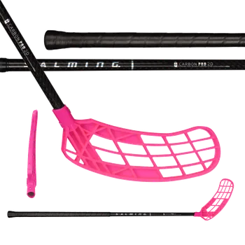 Florbalová hůl SALMING Q-series Carbon Pro 2.0 Quest1 F29 Black/Silver 103(114 L) - 103 (114) cm/Levá ruka dole