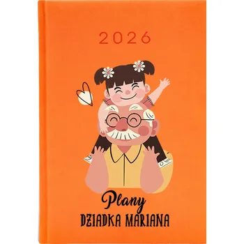 Kalendář Knižkový kalendář 2026 A5 oranžový