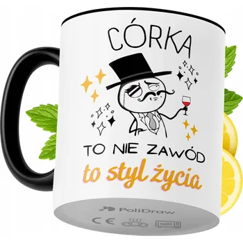 Hrnek Polidraw Hrnek Polidraw pro dceru keramika 330 ml