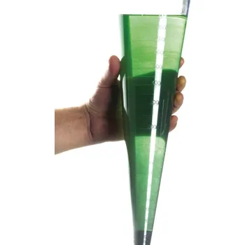 Sedimentační trychtýř Imhoff, čirý, dle DIN 12672, BJ = 3 kusy