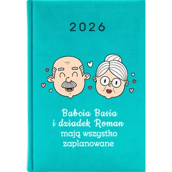 Kalendář Knižní kalendář 2026 A5 modrý