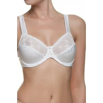 Podprsenka Viania podprsenka nevyztužená bílá velikost 90D