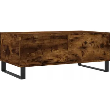 Konferenční stolek Konferenční stolek dub 90x50x36,5 cm, elegantní, odolný, s kovovými nohami