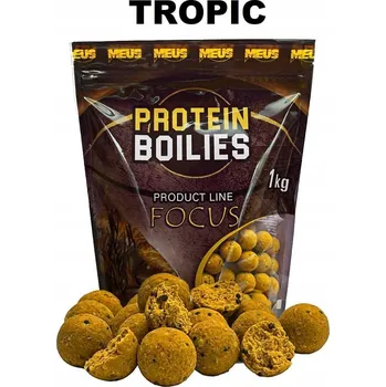 Boilies MEUS FOCUS BOILIES 1kg 18mm TROPIC