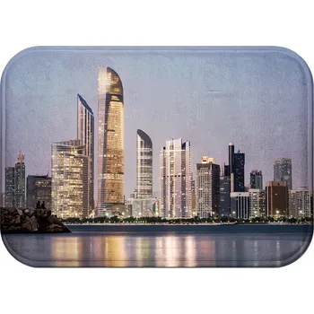 Koupelnová předložka KOUPELNOVÁ PŘEDLOŽKA PROTISKLUZOVÁ OBDÉLNÍKOVÁ RYCHLESCHNOUCÍ PODLOŽKA STYL 40x60