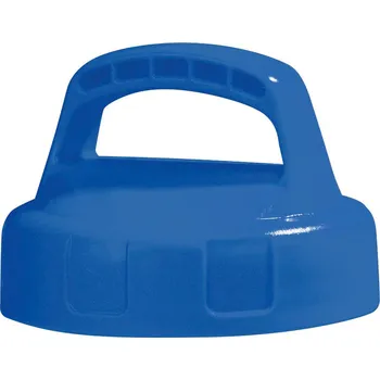 Odpadkový koš Funkční kryt pro nádoby na kapaliny, uzavřený, modrý