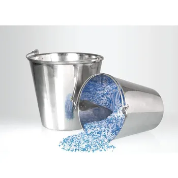 kbelík Kbelík z nerezové oceli 1.4301, s rukojetí pro přenášení, autoklávovatelný, 10 litrů, BJ = 2 ks