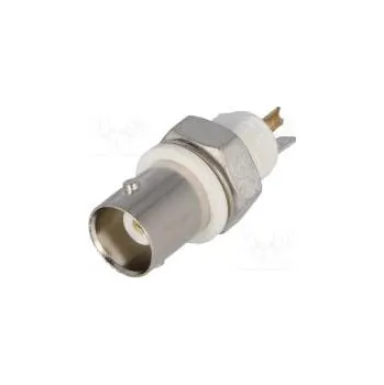 Elektrická zásuvka Zásuvka BNC zásuvka izolované přímý 50Ω pájení do panelu