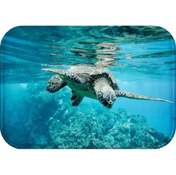 Koupelnová předložka KOUPELNOVÁ PŘEDLOŽKA PROTISKLUZOVÁ 40x60 RYCHLESCHNOUCÍ OBDÉLNÍKOVÁ ROHOŽKA