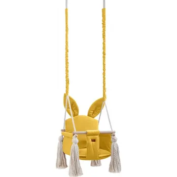 Dětská houpačka Baby-raj Dětská houpačka Ella mustard